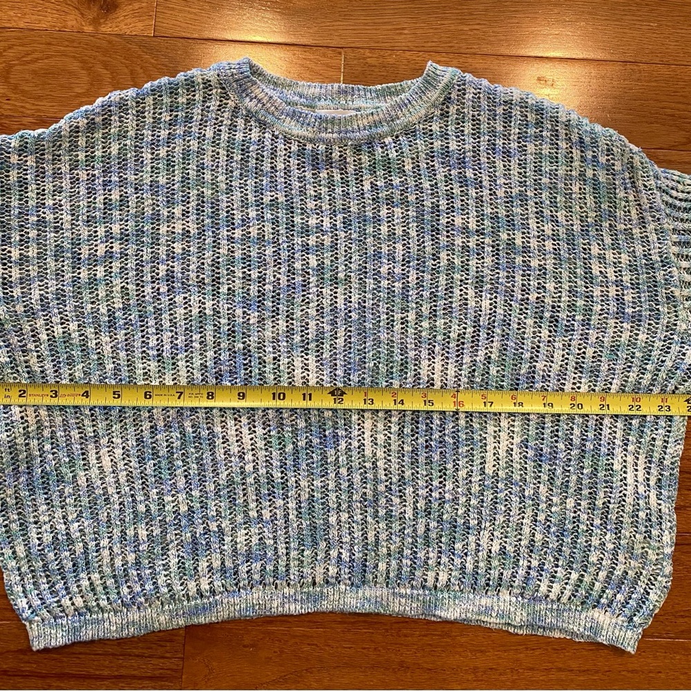 Promesa Multicolor Open Knit Oversized Sweater - Picture 6 of 8